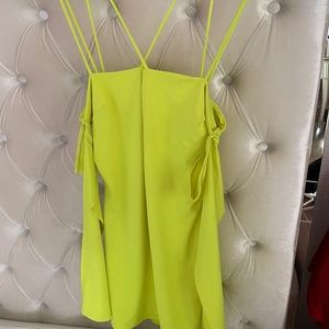 Neon Green Dress